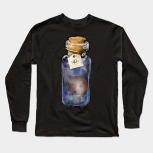 Pluto in a Bottle Long Sleeve T-Shirt